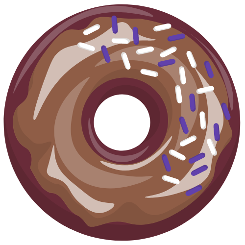 color donut