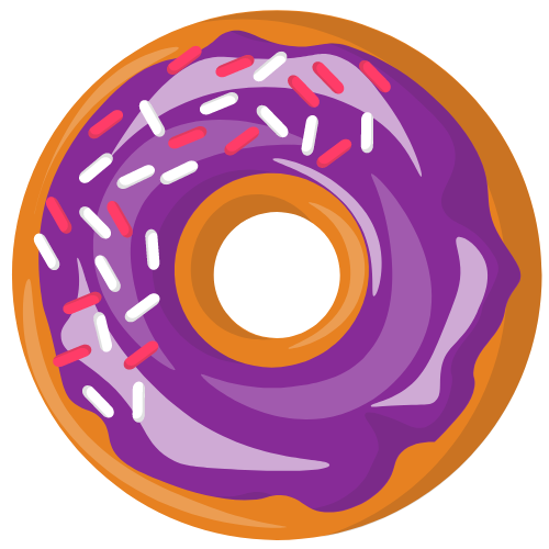 color donut